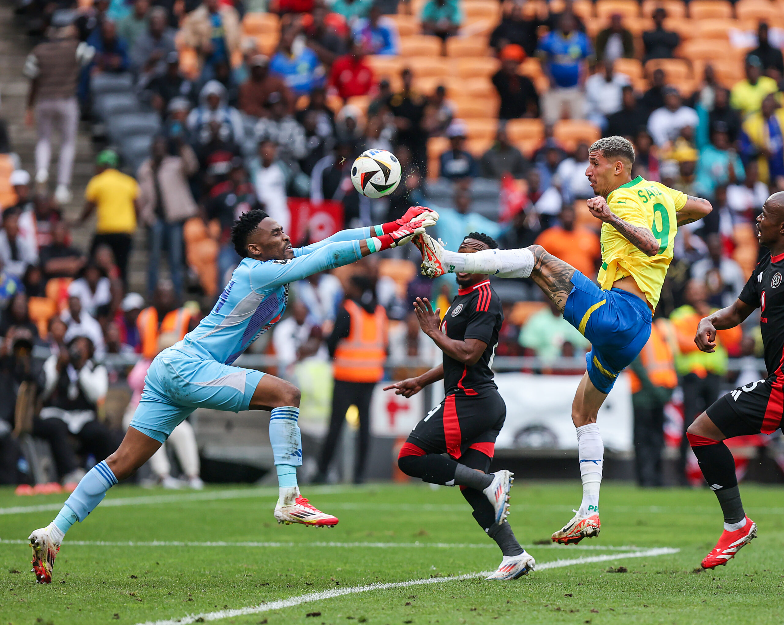 Mofokeng Double Sparks Electric Pirates Past Sundowns