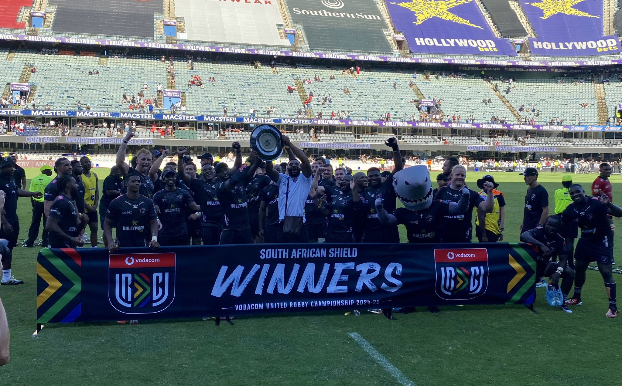 Sharks Step Up Their Season To George