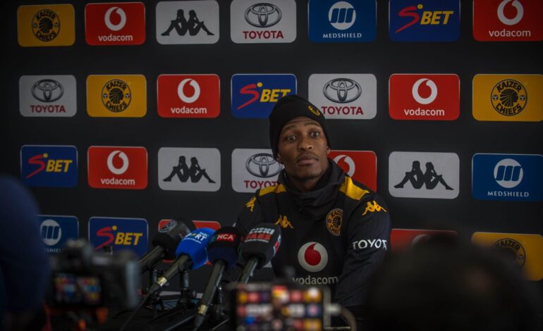 George Matlou at the press