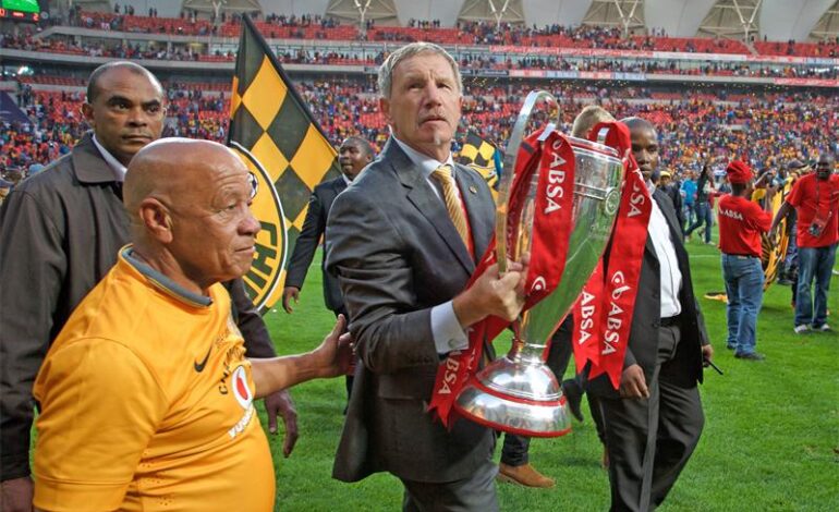 Stuart Baxter with league title