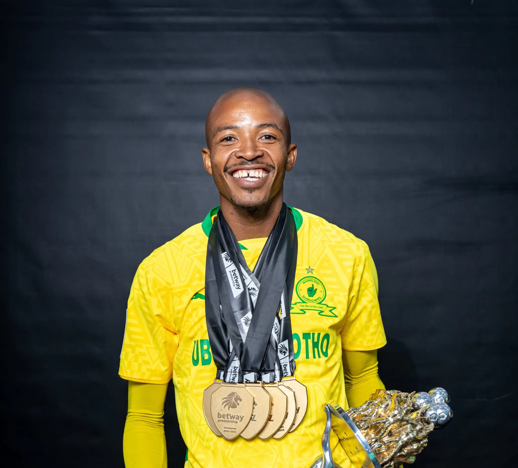 Morena's Contract Extension And Injury Update Ahead Of 2026/27 Season 3 Thapelo Morena with league titles