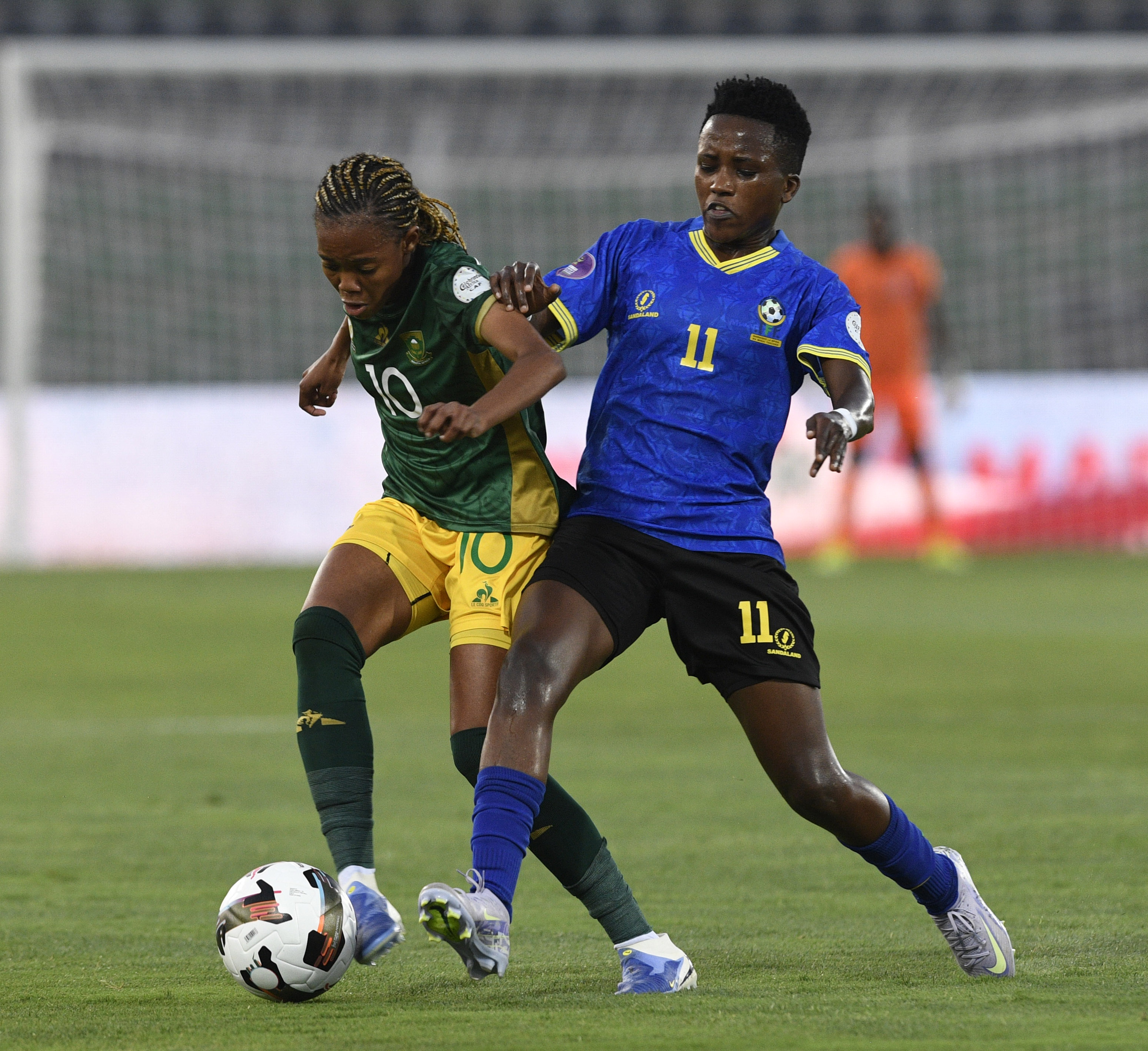 Linda Motlhalo against Tanzania