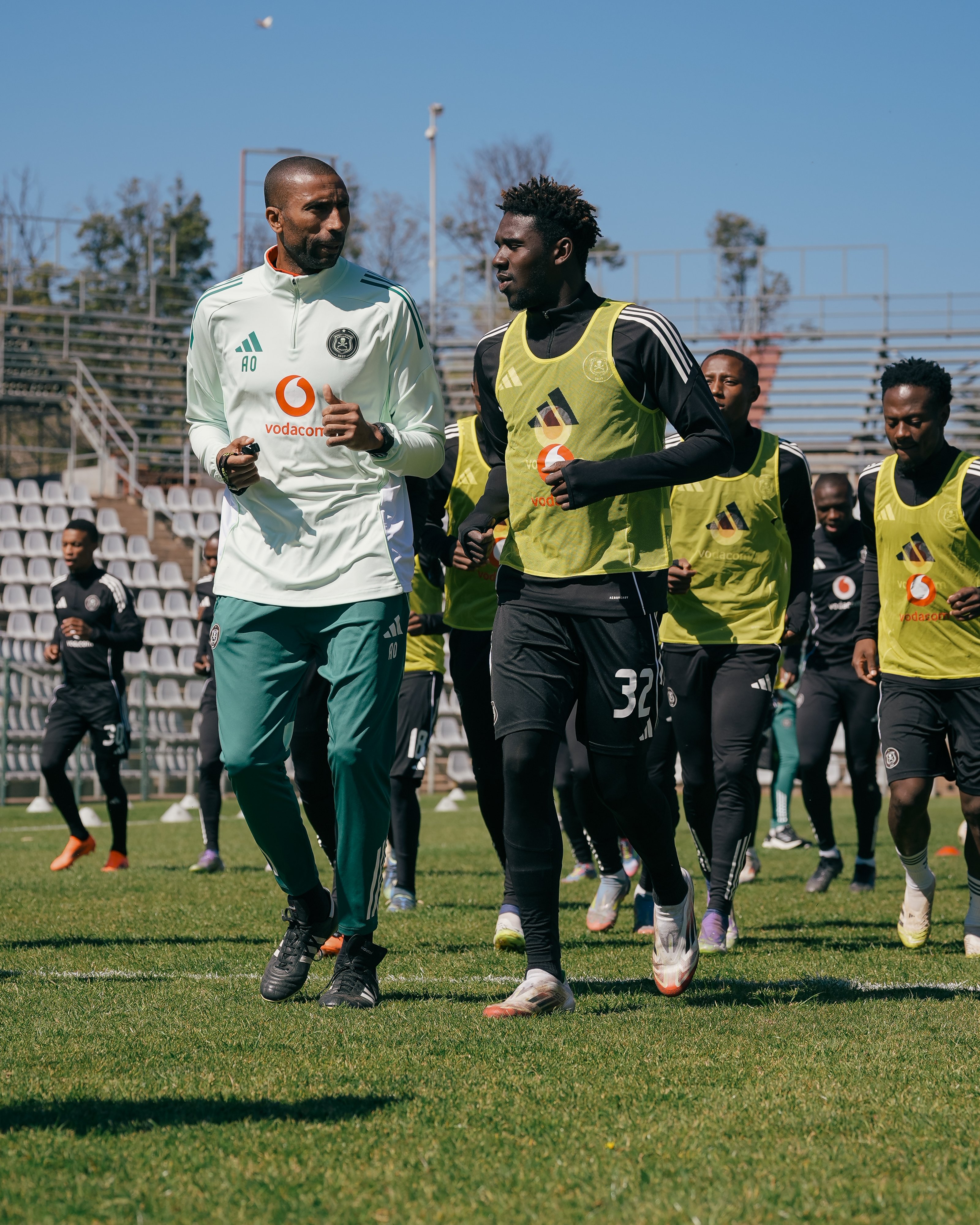 Ouaddou Stands By Maswanganyi After Penalty Miss