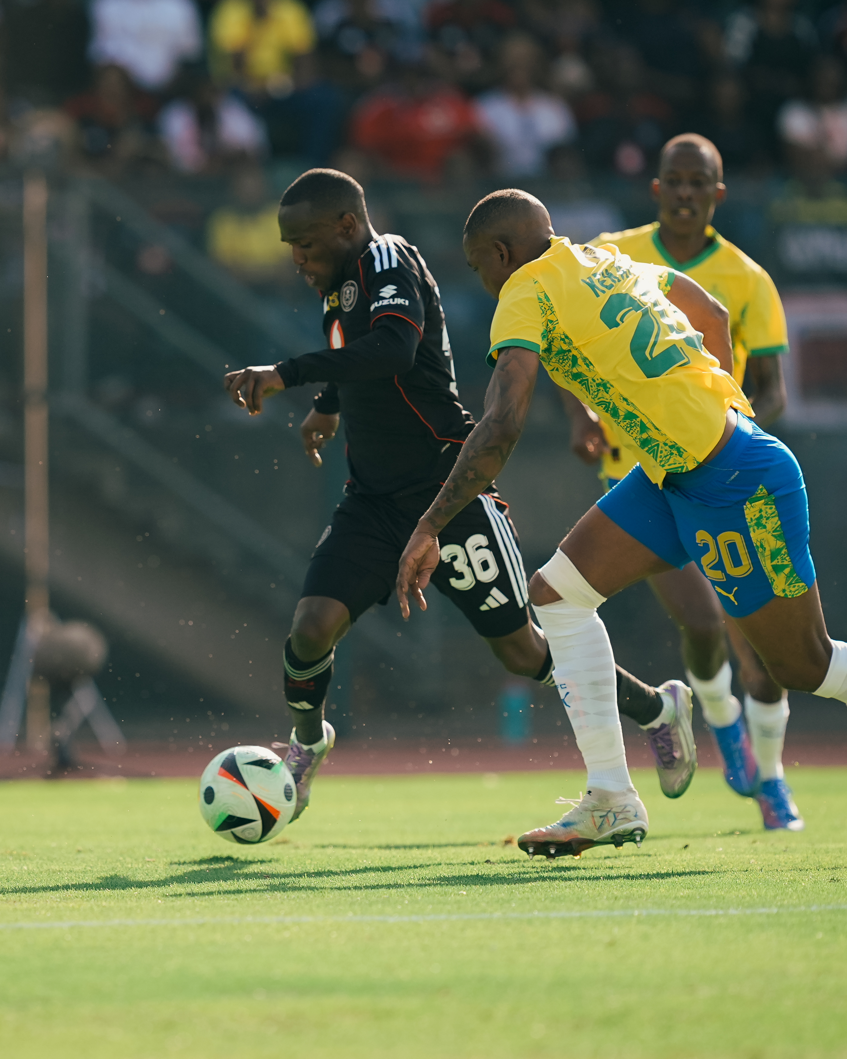Kamogelo Sebelebele against Sundowns
