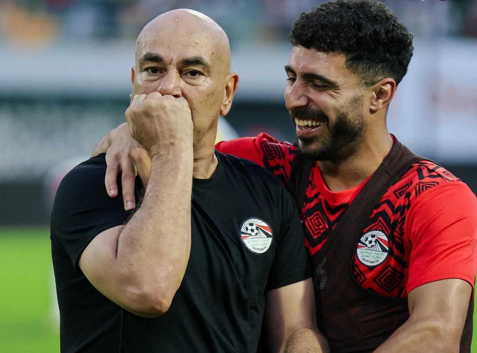 Egypt head coach Hossam Hassan