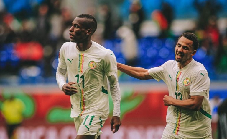 Nicolas Jackson scored twice against Botswana