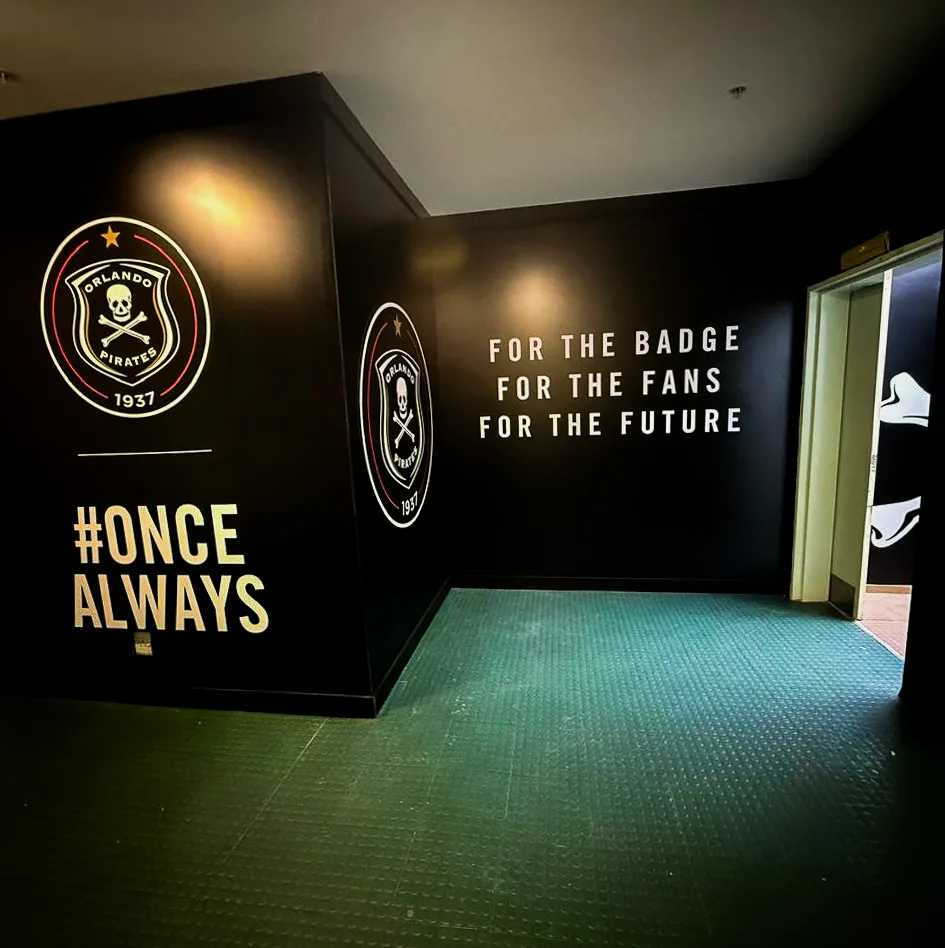 Orlando Pirates tunnel look