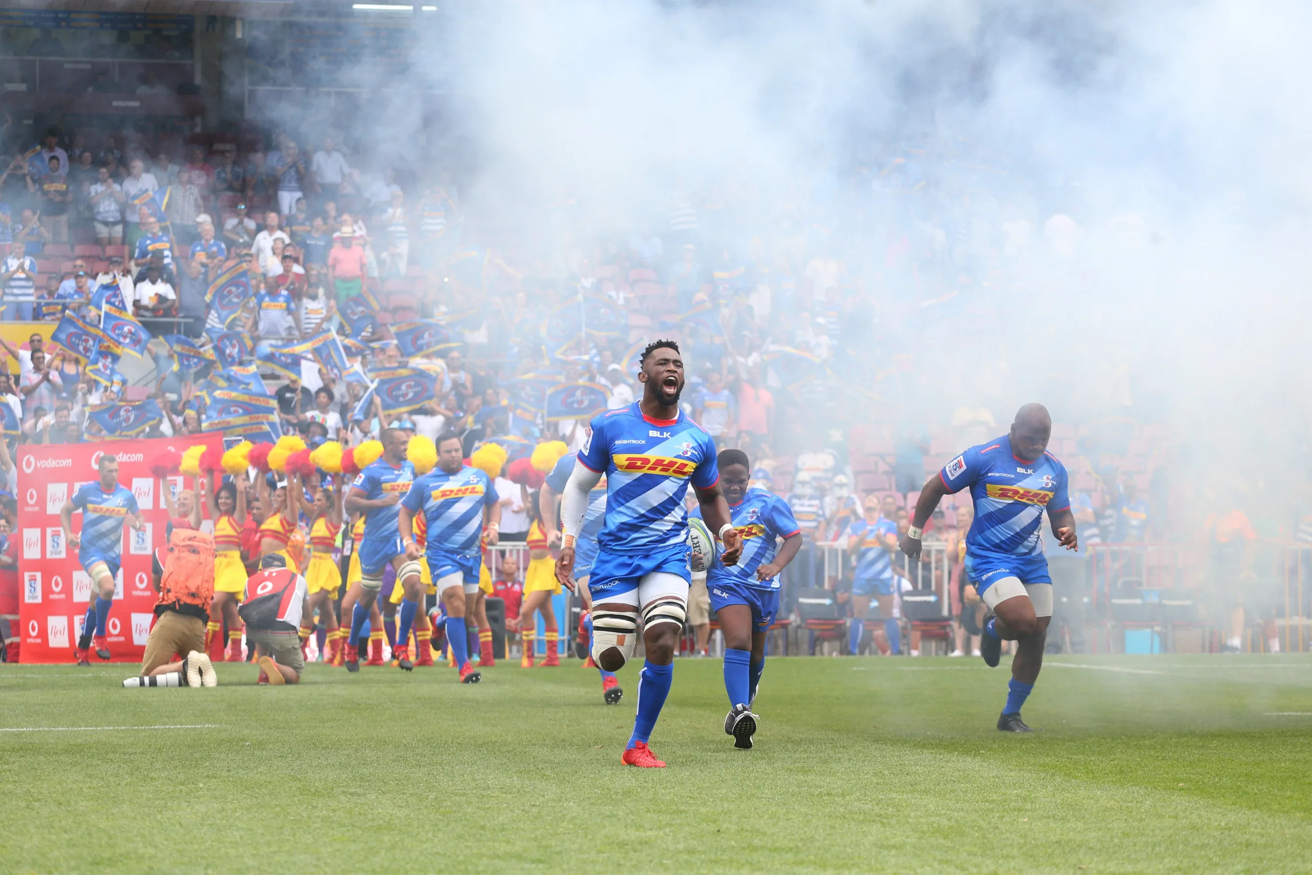 Siya Kolisi at the Stormers colours