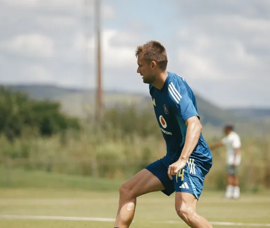 De Jong Targets League Title With Pirates 3 Andre de Jong in Pirates training