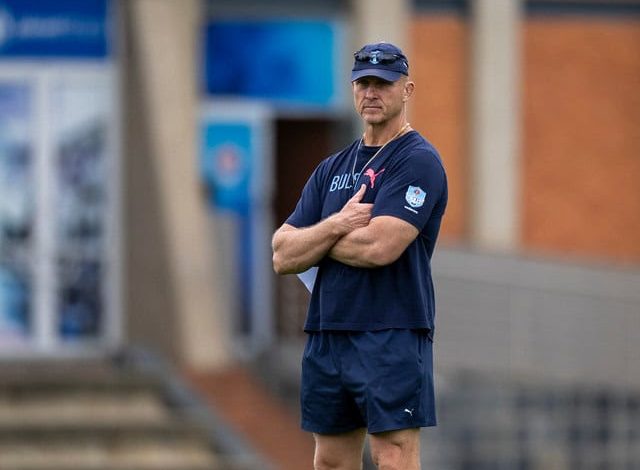 Johan Ackermann watching on