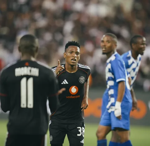 Pirates Jump Over Chiefs To Go Second In the Table 2 Relebohile Mofokeng celebrate against Magesi