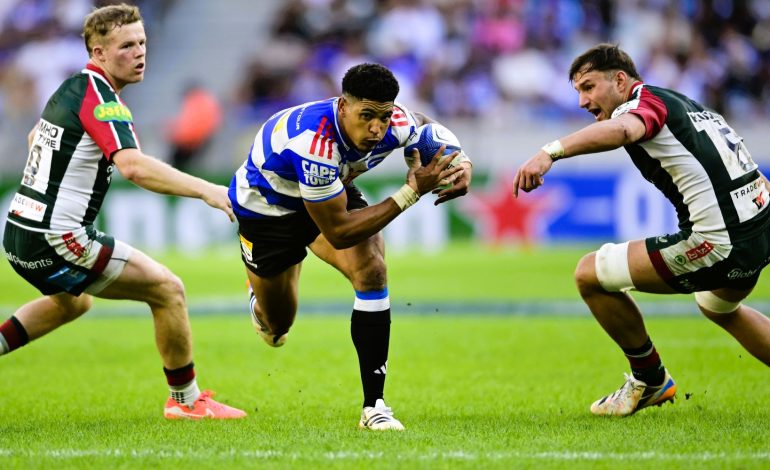 Sacha against Leicester Tigers