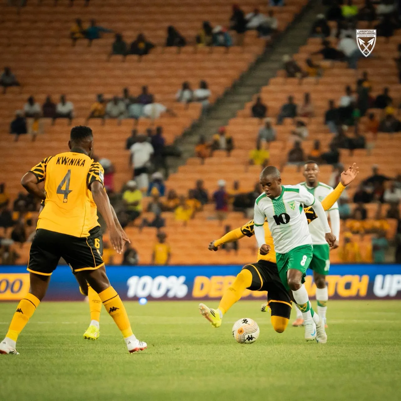 Mngqithi: Ndlovu Has Bigger Ambitions Than A “Bus Trip To Joburg” 6 Siyanda Ndlovu against Kaizer Chiefs on 20 January 2026