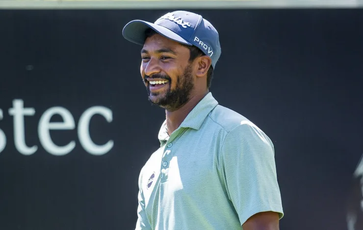 SA Stars Ready To Show The World What The Investec SA Open Means To Them 1 Dylan Naidoo smiling
