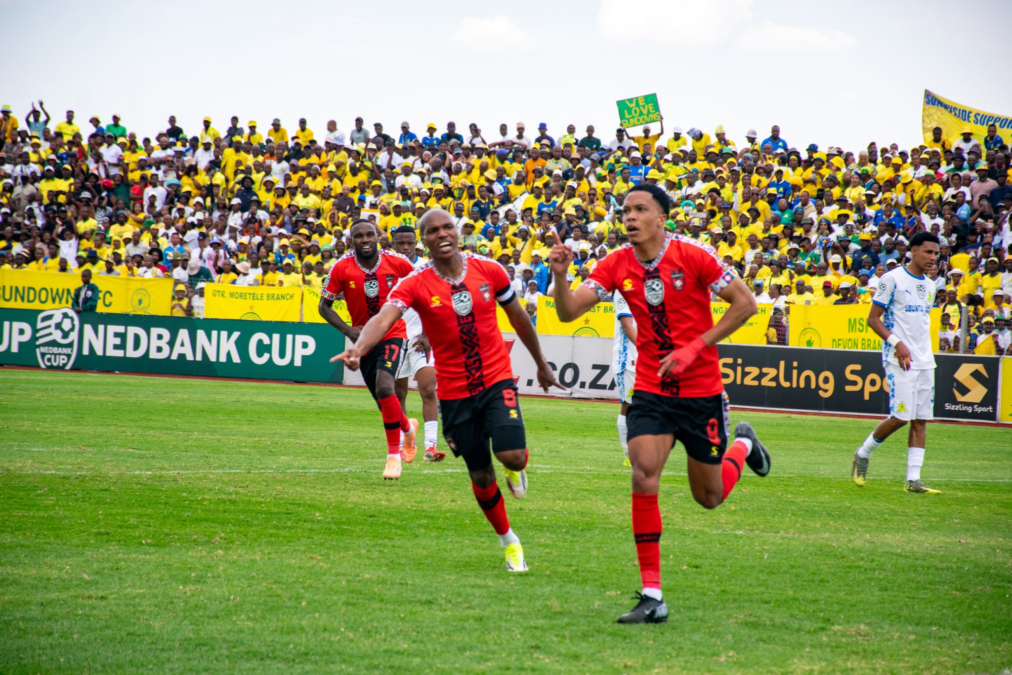 Galaxy Stun Sundowns To Reach Nedbank Cup Quarter-Finals