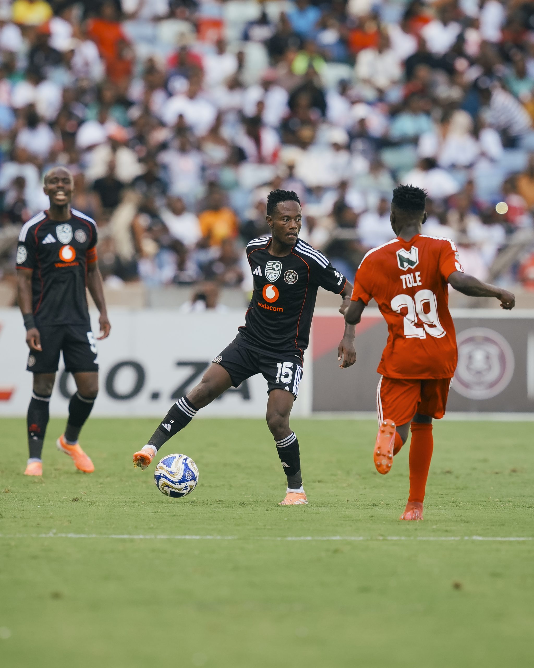 Mbule And De Jong On Target As Pirates Cruise Past TTM in Nedbank Cup