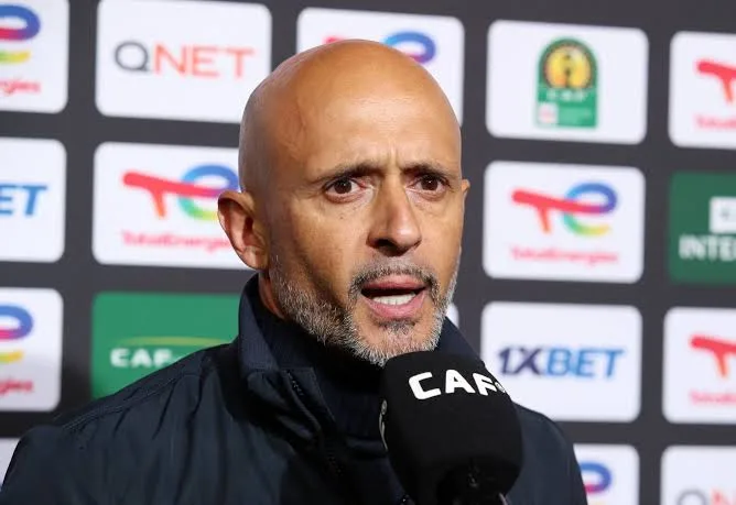 Miguel Cardoso in CAF post match