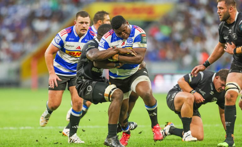 Ntuthuko Mchunu against the Sharks