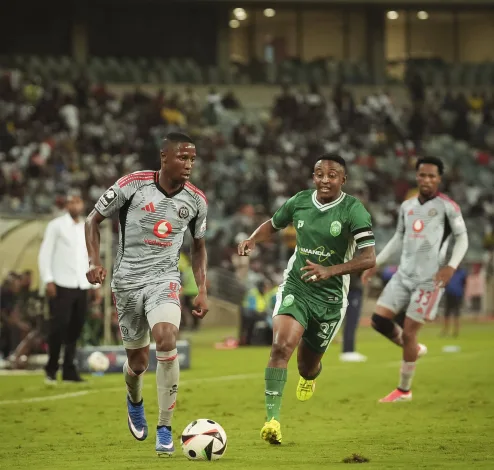 Ekstein Urges AmaZulu To Regroup Against Magesi 2 Pule Ekstein chasing down Tshepang Moremi