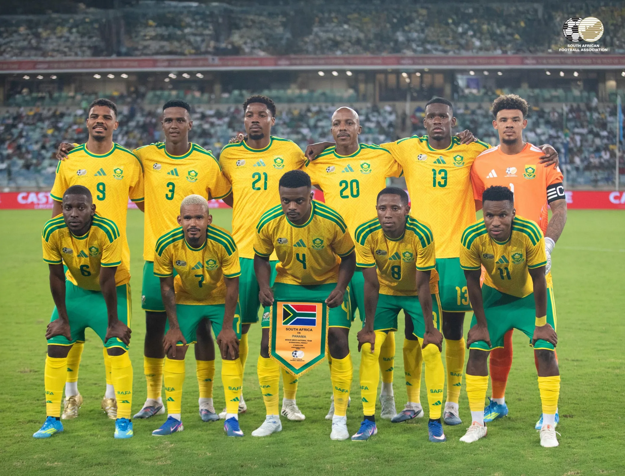 Bafana Bafana full squad against Panama