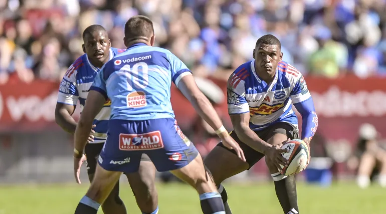 Damian Willemse against Handre Pollard in the URC