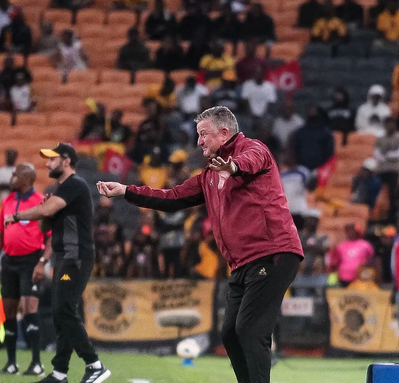 Gavin Hunt at Stellies against Chiefs