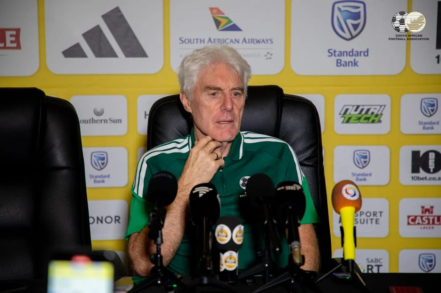 No Nkota And Mbule For World Cup Preliminary 3 Hugo Broos ahead of Panama