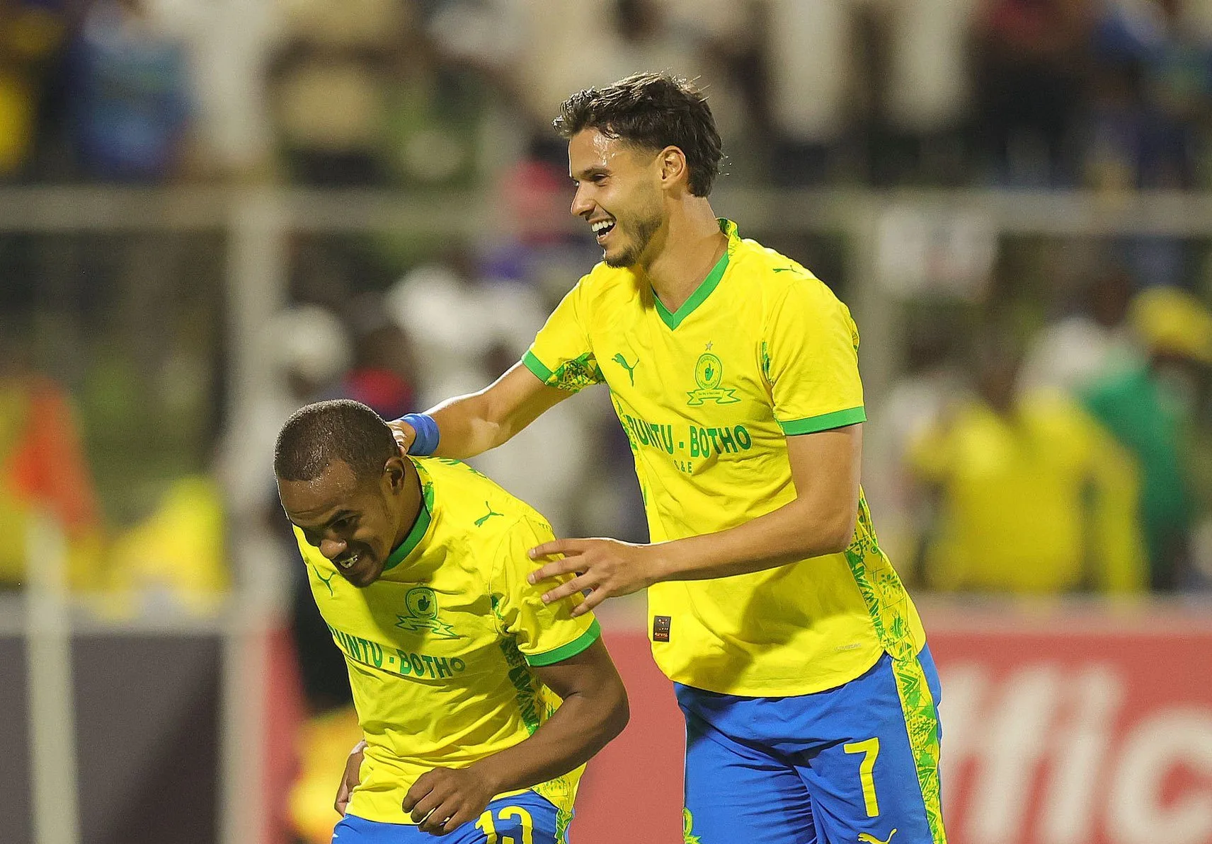 Iqraam Rayners and Miguel Reisinho against Orbit College