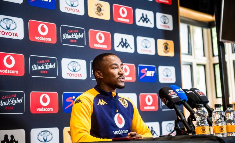 Maboe Dismisses Rift Rumours As Chiefs Look To End Poor Run 1 Lebohang Maboe at the press conference