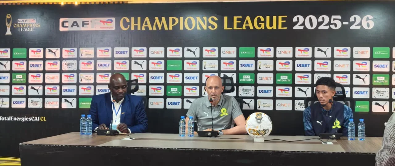 Miguel Cardoso and Tashreeq Morris in Bamako