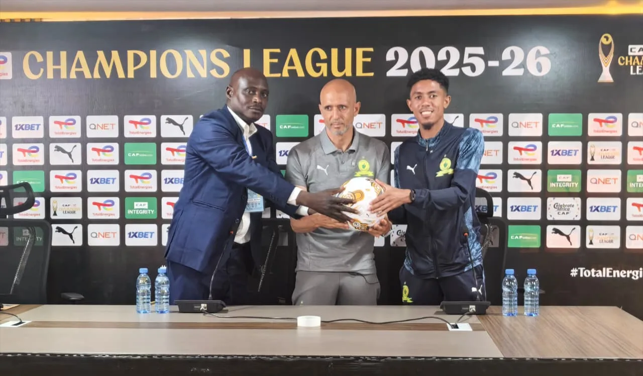 Miguel Cardoso and Tashreeq Morris in Bamako one