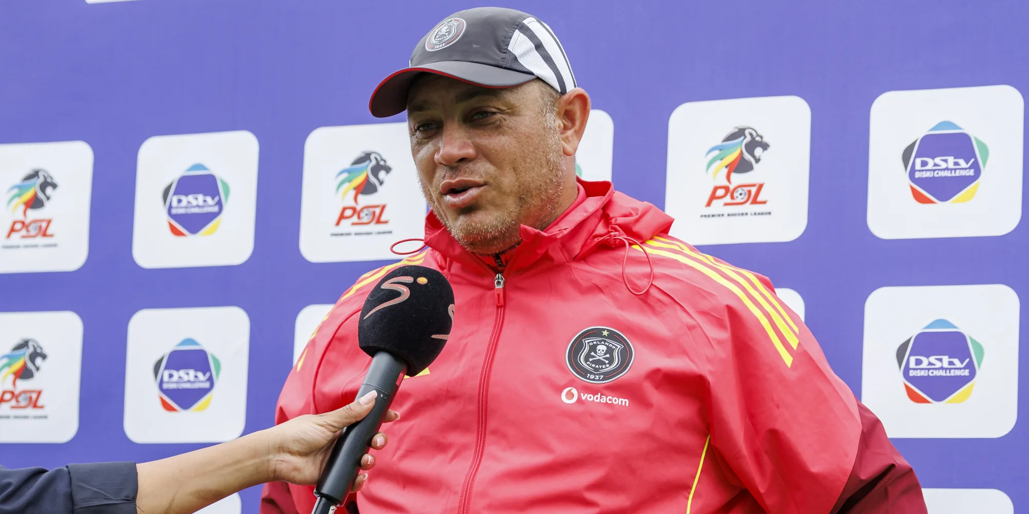 Football - DStv Diski Challenge 2025/26 - Orlando Pirtaes v Marumo Gallants - Kanyamazane Stadium - Mpumalanga