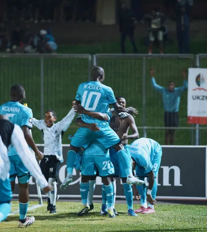 Samkelo Maseko celebrate