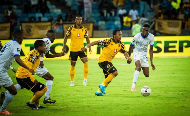 Chiefs Edge Magesi To Boost CAF Spot Push 2 Wandile Duba and Nkosi Ngcobo marked against Magesi
