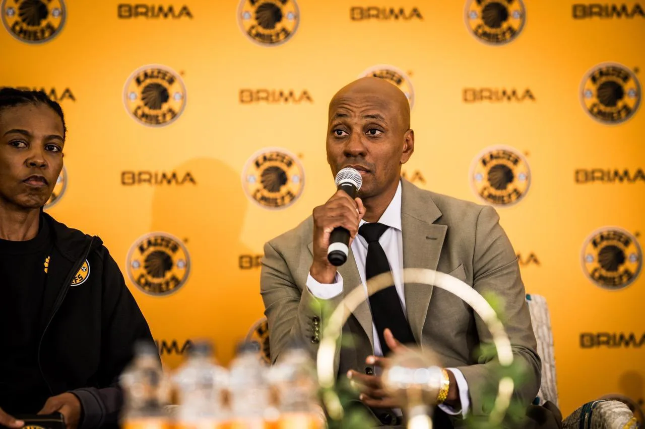 Kaizer Motaung at Chiefs Ladies team launch