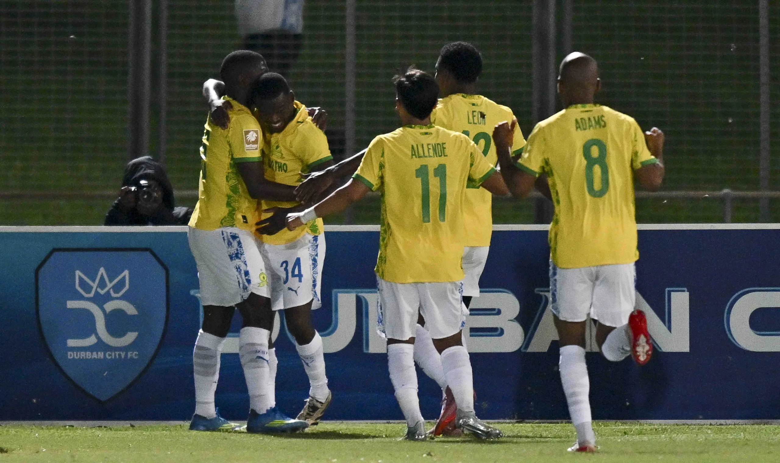 Football - Betway Premiership 2025/26 - Durban City v Mamelodi Sundowns - Chatsworth Stadium - Durban