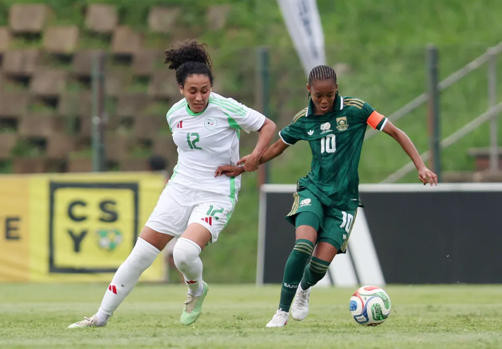 Linda Motlhalo against Algeria 2