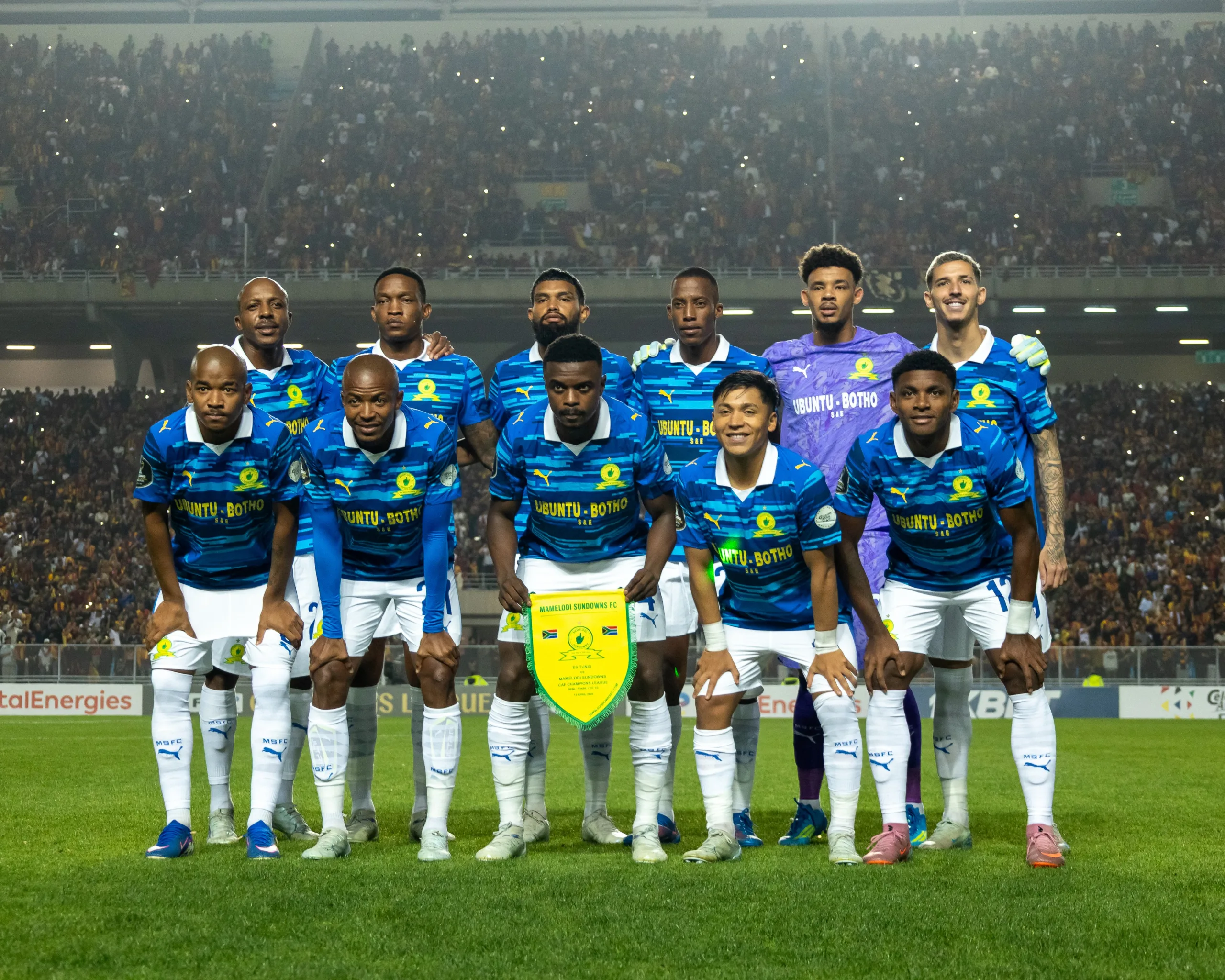 Mamelodi Sundowns full squad against Esperance away