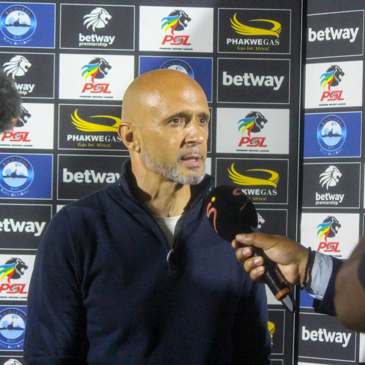 Miguel Cardoso after Richards Bay game one