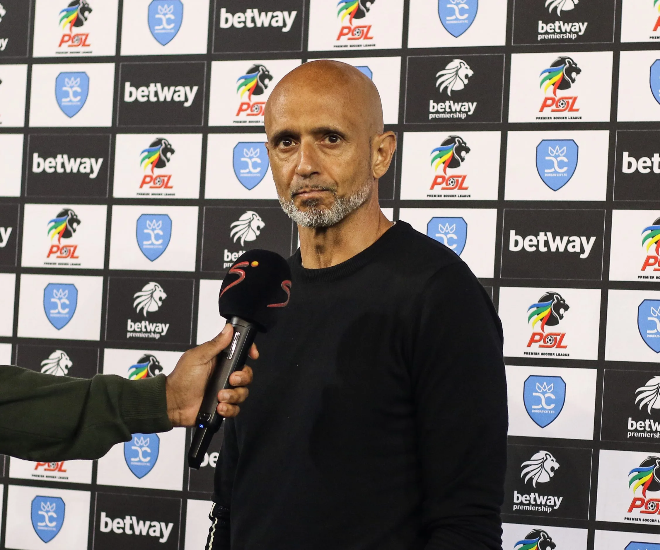 Miguel Cardoso against Durban City