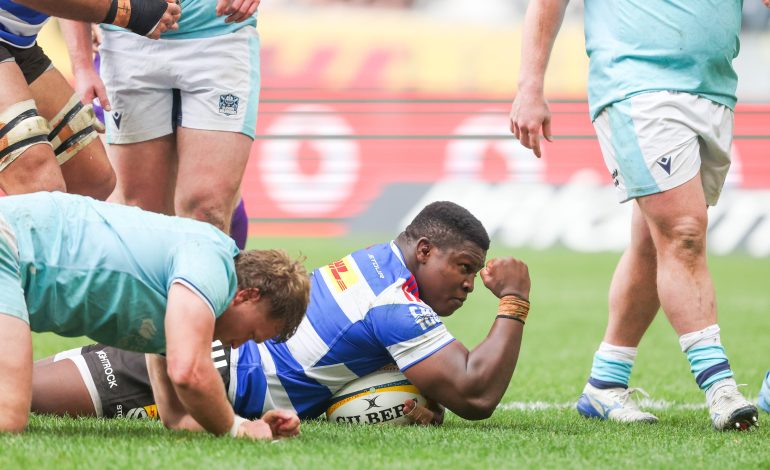 Ntuthuko Mchunu against Glasgow Warriors