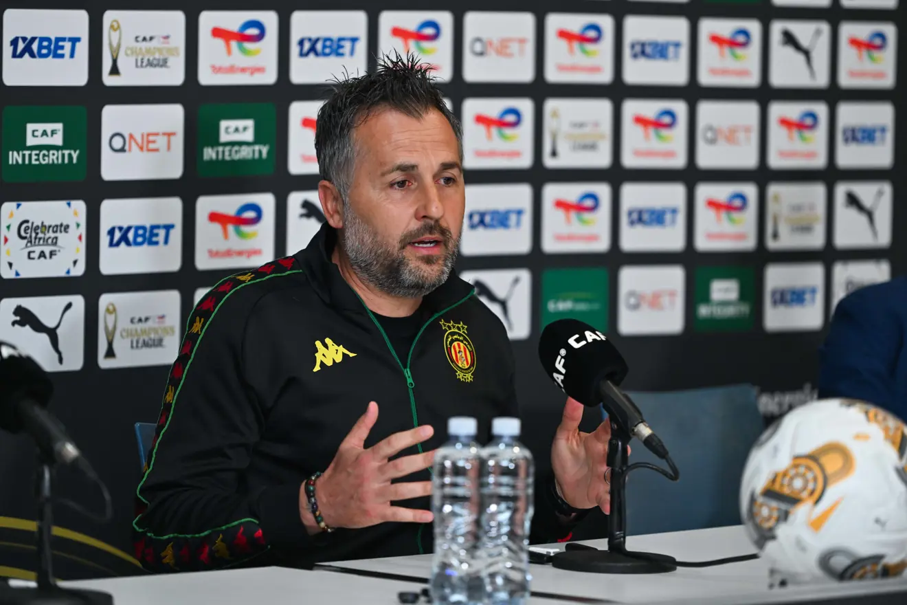 Patrice Beaumelle at the press conference