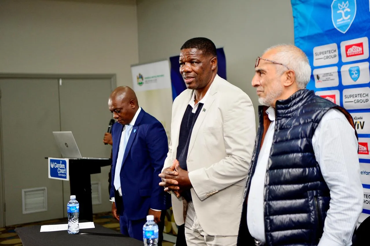 Pitso Dladla and Farook Kadodia