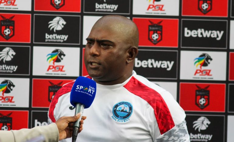 Ronnie Gabriel speaking on SABC Sport