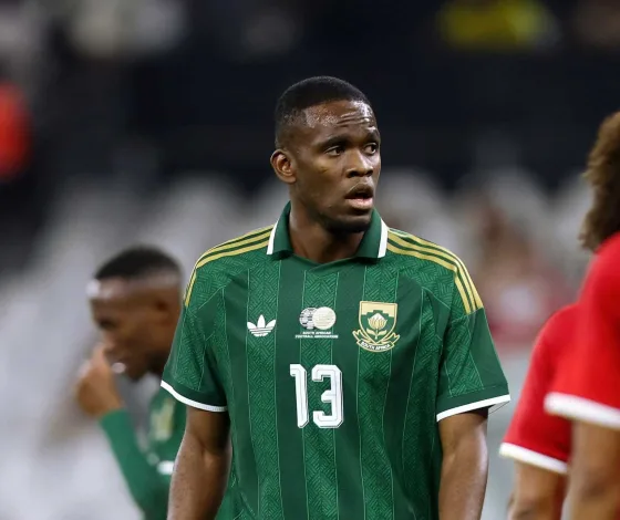 Bafana Star Ready To Answer Critics In High-Stakes World Cup Match 2 Sphephelo Sithole against Panama in Cape Town