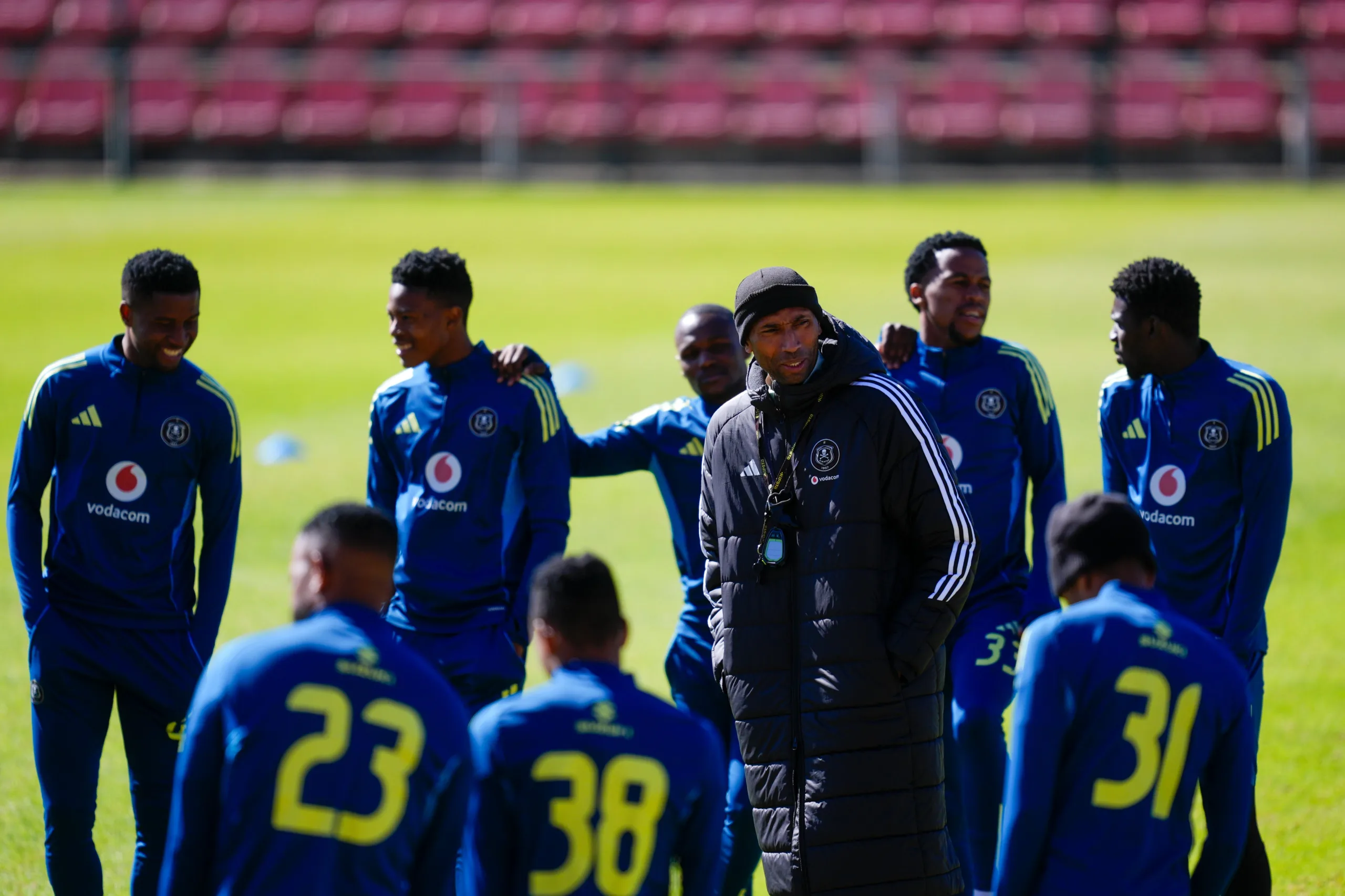 Abdelsam Ouaddou at Pirates training