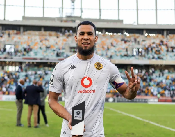 Brandon Petersen with man of the match against AmaZulu