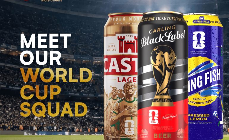 FIFA World Cup Castle Lager, Carling Black Label and Flying Fish