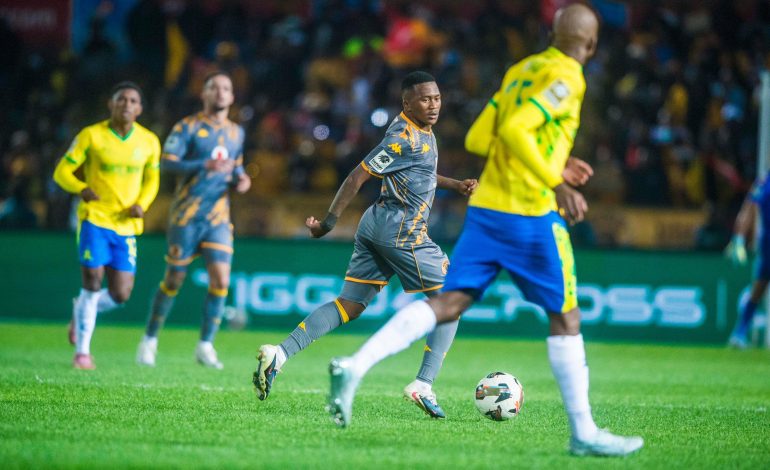 Mdu Shabalala against Mamelodi Sundowns
