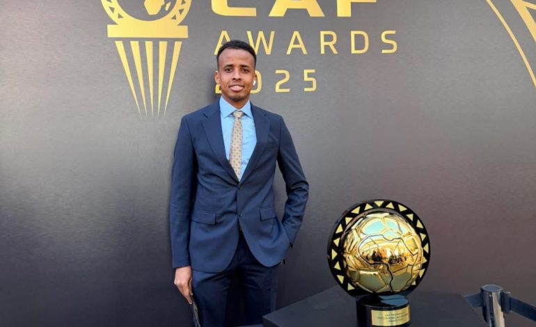 Somalia Referee To Officiate The Champions League Final 1 Omar Abdulkadir Artan